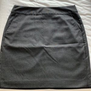 Banana Republic Grey Pencil Skirt